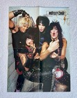 M  tley Cr  e 1984 Swedish Poster Music Magazine 1980s Vintage Rare