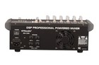 2000 Watts 6 Channel Professional Powered Mixer Power Mixing Amplifier Amp Bm226