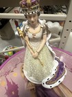 Bradford Exchange Queen Elizabeth 12 Inch Tall Coronation Mosaic Figurine