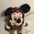 The Disney Store Pilot Mickey Mouse 9 Inch Mini Bean Bag-beanie New