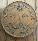 Newfoundland 1942 1 Cents - George Vi Km  18