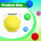 Tiaiidi 100 Pack Table Tennis Balls 40mm Colored Plastic Balls Beer Balls Bulk w