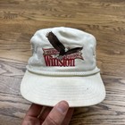 Vintage 90s Winston Cigarettes Racing Eagle Snapback Rope Hat Cap Retro