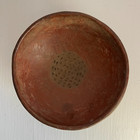 Pre Columbian River Tripod Bowl Pottery Hand Formed Clay Rattle Found 1938