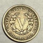 1883  no Cents  Liberty V Nickel  Nice Original Vf   e14