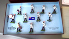 Vtg 1987 W britain Limited Edition Bahamas Police Band 11-figure Set In Box  new