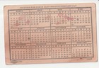 1946 Red Cross Membership Card   Calendar Post Ww2 Wwii
