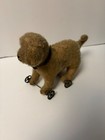 Very Rare Early Steiff Mohair Dog Pull Toy 8 1 2   long