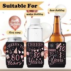 80th Birthday Decorations For Women  12 Pack 1946 Vintage Rose Gold Can Coole   