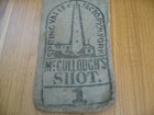 Mccullough s Spring Valley Factory Shot Bag     No  1     Gorgeous And Rare