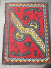 Vintage Tobacco Pipe Cigarette Felt - Native American Great Graphics   Symbolism