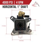 Ar 1  Shaft 4000 Psi Pressure Washer Pump Rsv4g40hdf40-ez  Rsv4g40hdf40ez