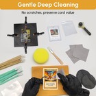 298pc Trading Card Cleaning Kit Tcg Pokemon Card Care Repair Flattening Tools