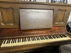 Antique Krakauer Bros Upright Piano     Vintage Wood Cabinet
