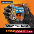 Gorilla Waterproof Patch   Seal Tape  Black Tape  4  X 10   pack Of 1  - Permane