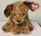 Ty Classic Vintage Plush 1997 Chips The Dog  10 Inch  Mwmts Stuffed Animal Toy