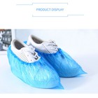 New 100pcs Disposable Plastic Shoe Covers Pe Shoe Cover Waterproof Shoe Cover