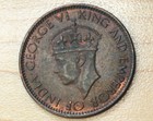 1945 Ceylon Sri Lanka 1 Cent