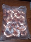 Bag Of 25    3 4  Id 7 8   Od Copper Fitting 90 Sweat Elbow Cxc Sr 90 Ell N-1634
