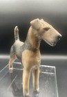 Royal Copenhagen Denmark Porcelain Airedale Terrier Dog  1930   s  1st Quality