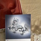 Swarovski Scs Crystal Dragon Fantasy Figurine W  Box   Booklet