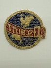 Vintage Schlitz Beer Breweriana Globe Design Logo Embroidered Patch 3 In