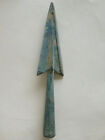 Old Dynasty Chinese Warring States Period Solider Weapon Bronze Spear Lance Head
