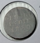 1839 Dutch East Indies Sumatra 1 Cent Copper Colonial Coin Km 1 Netherlands