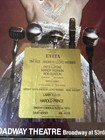 Evita Broadway Theatre Poster 22  Patti Lupone 1979 Window Card Vintage Framed