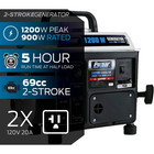 Pulsar 1 200w Carrying Handle  Pg1202sa Gas-powered Portable Generator