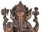 Whitewhale Ganesh Idol Large Ganesha Brass Statue-hindu Success God Home Decor