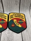 California Department Of Forestry Cdf Fire Set Of 2 Vintage
