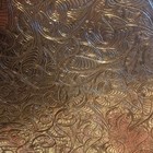 Vintage Egyptian Solid Silver Platter 400g Hand Chased 900 Silver Lotus Hallmark