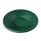 Asr Outdoor 14  Inch Green Riffled Gold Panning Pan For Mining Prospecting