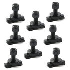L Track Double Lug Threaded Stud Nut Fitting Tie Down Used L Track Rail 8 Pcs