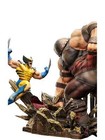 Sealed Wolverine Vs Juggernaut Marvel 1 10 Scale Statue Iron Studios Exclusive 