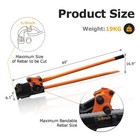 Loschen Manual Rebar Bender Cutter manual Bender cutter