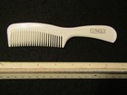 Free Ship Vtg New Unused 4 Pc Lot Clinique Silver Lettering Comb   Brush Case