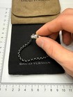 David Yurman Box Chain Bracelet 5mm Medium Darkened Stainless Steel
