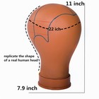 Mannequin Head For Wigs With Guide Lines  Pre-marked Wig Head For Wig Making  