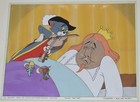 1958 Mgm Tom   Jerry Production Cel On Production Background Obg   Inscribed Coa