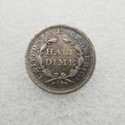 --1846 Seated Liberty Half Dime--as Shown In The Figure-- Coins