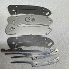 Case Xx Folding Knife Handle scale Parts Lot Stainless Steel
