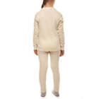Natural Organic Kids Outfit Set Of Leggings   Long Sleeve Top   Merino Wool 160 
