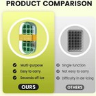 2-in-1 My Crush Cup Ice   Cool Summer Ice Bottle Cup  Contact-free Design 800ml