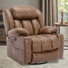 Manual Swivel Rocker Recliner Chair Glider Rocking Recliner W  Heat   Massage