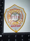 Van Buren Maine Me Fire Dept Gateway Shoulder Patch Obsolete Embroidered
