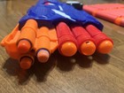 Nerf N-strike Elite Dual-strike Mega Blaster Foam Dart Gun Tested Working