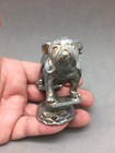 Bulldog Hood Ornament  Trophy Top Beer Tap Handle Metal W  Bolt Mascot Dog Yale