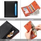 Mens Wallet Slim Bifold Rfid Blocking Thin Credit Card Holder Genuine Leather   